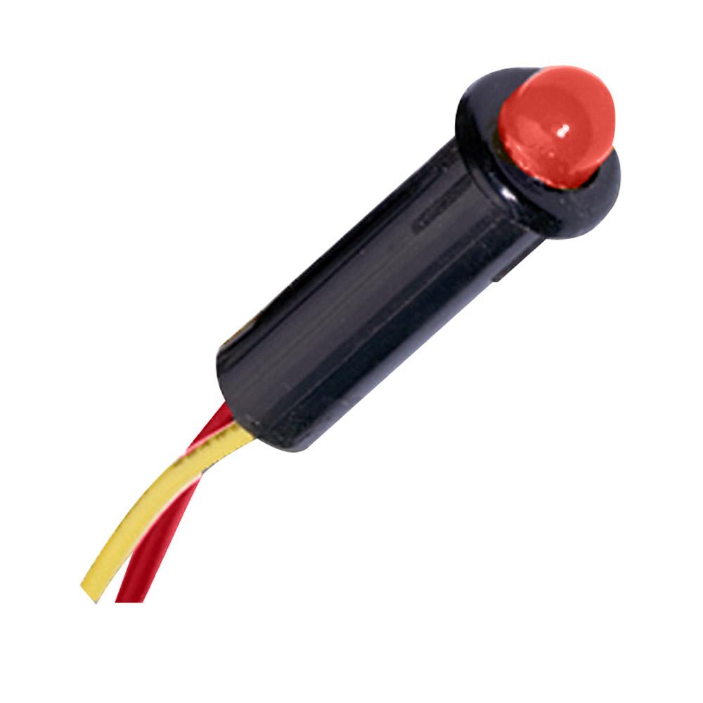 Paneltronics LED Indicator Light - Red - 120 VAC - 1-4"