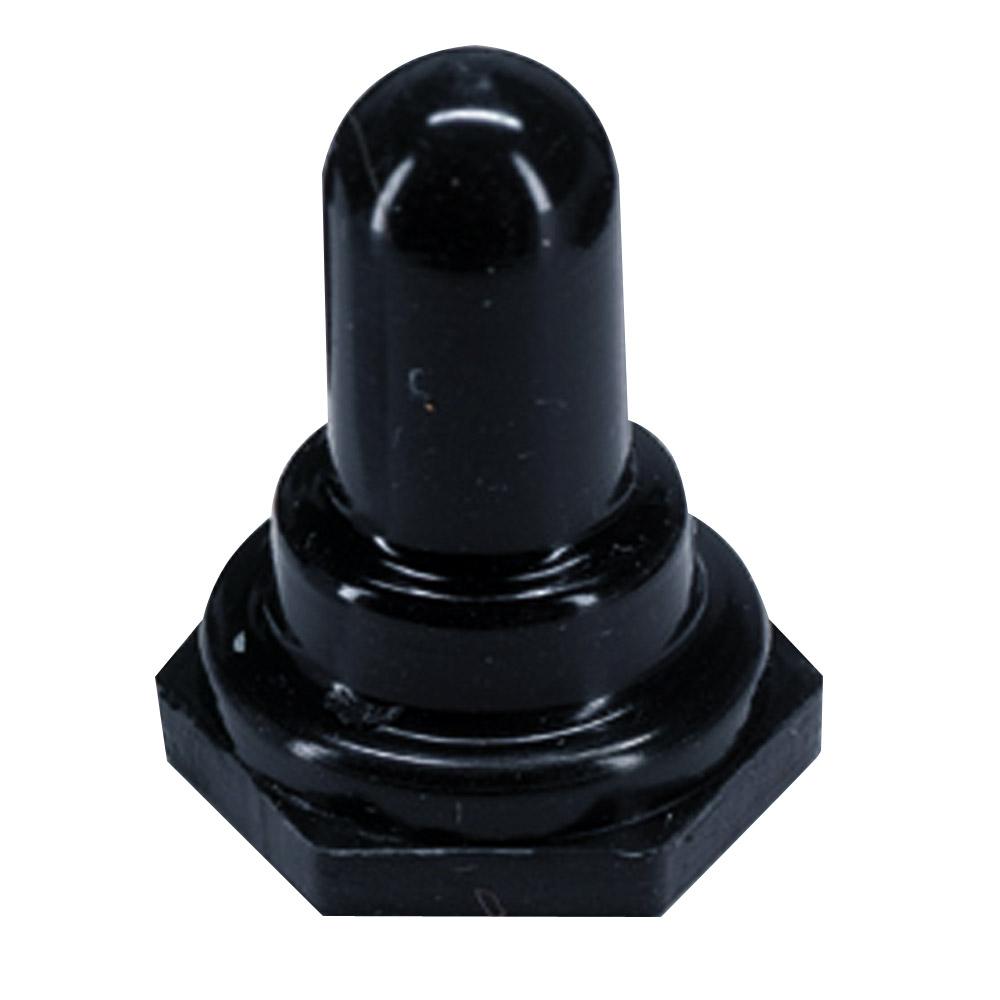 Paneltronics Toggle Switch Boot - 5-8" Hex Nut - Black
