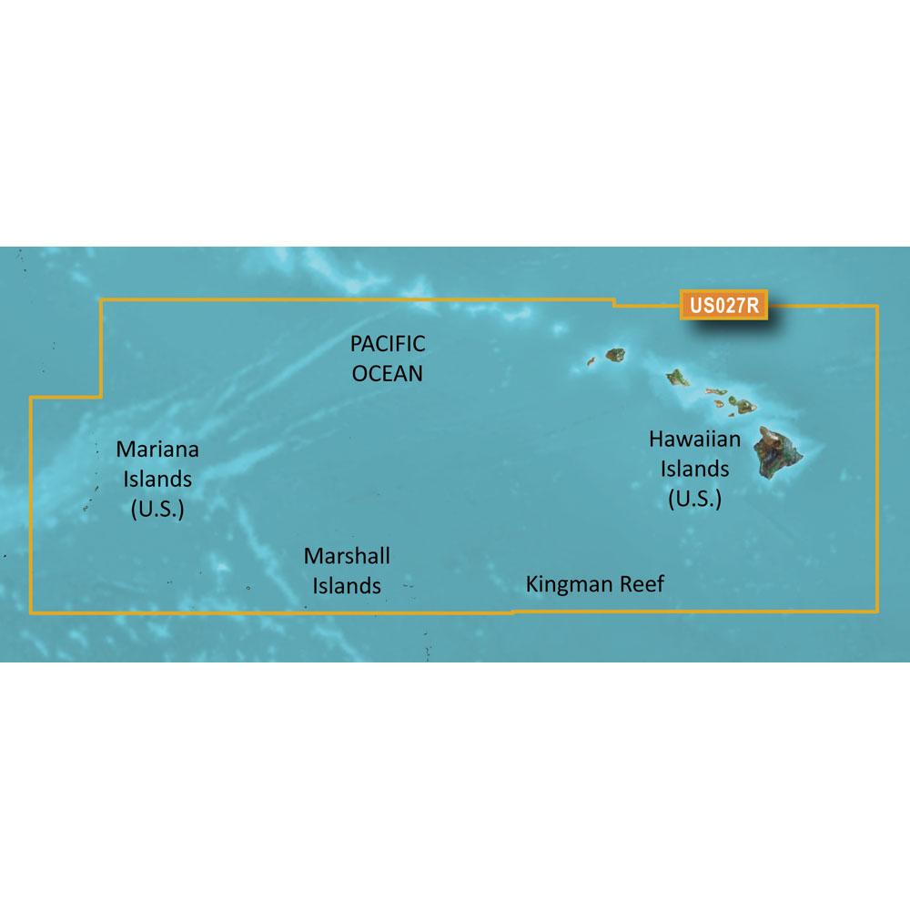 Garmin BlueChart® g3 HD - HXUS027R - Hawaiian Islands - Mariana Islands - microSD™-SD™