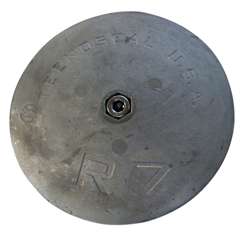 Tecnoseal R7 Rudder Anode - Zinc - 6-1-2" Diameter