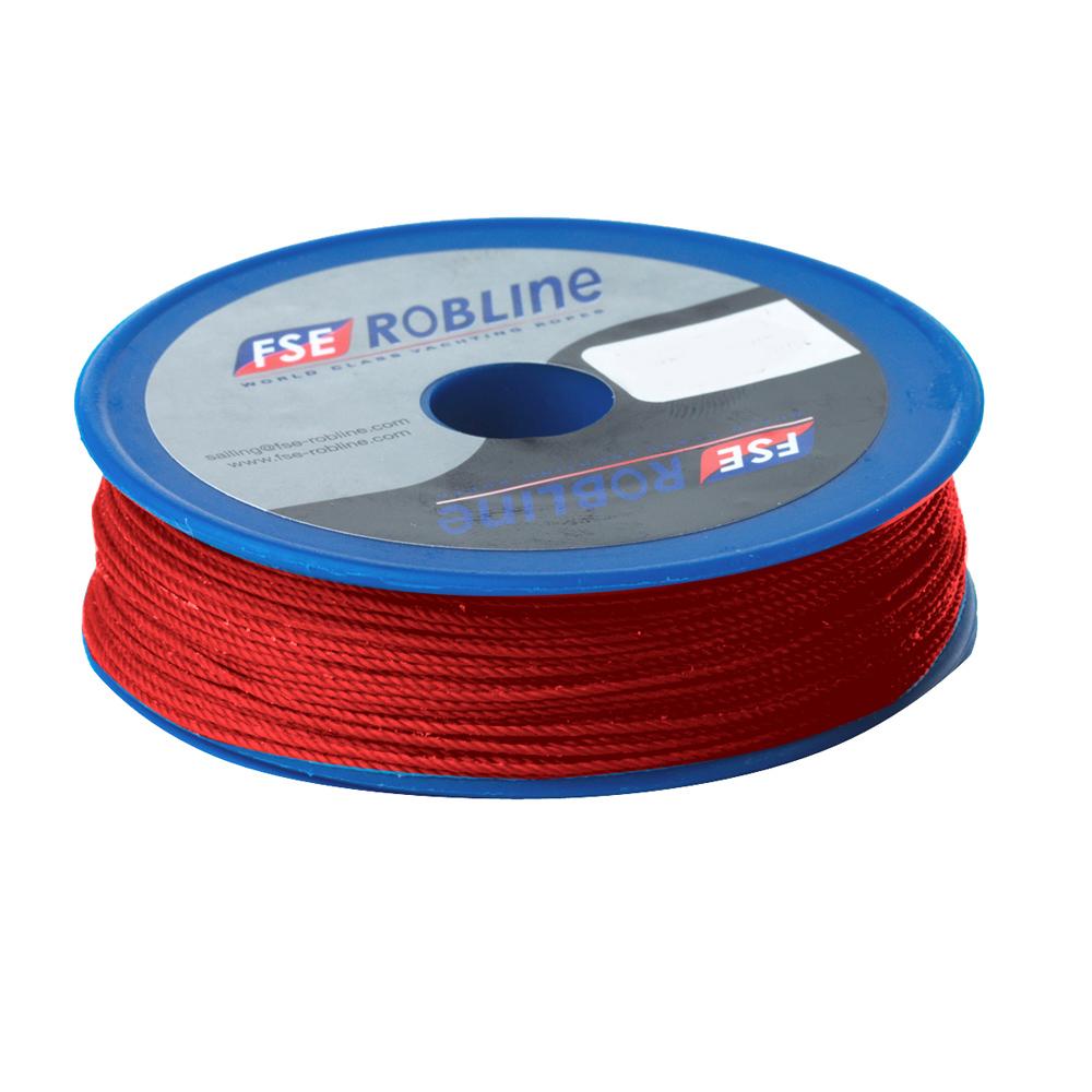 Robline Waxed Tackle Yarn Whipping Twine - Red - 0.8mm x 80M