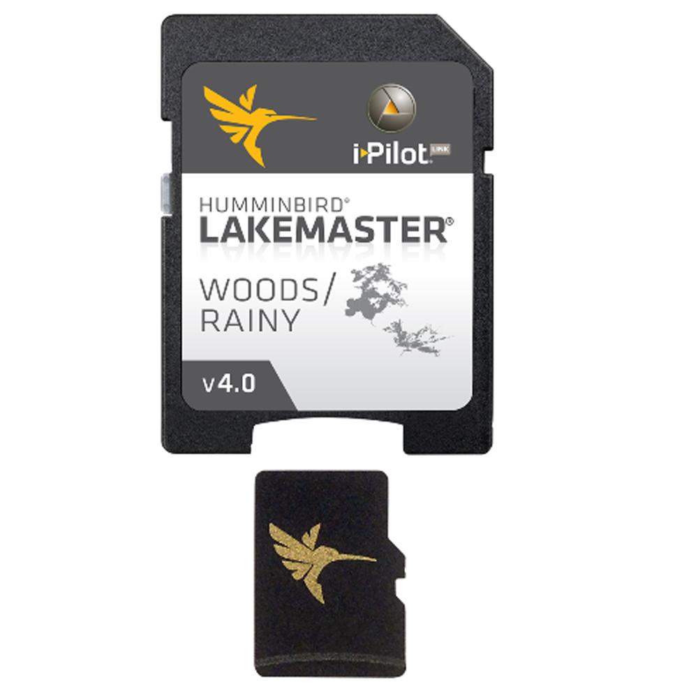 Humminbird LakeMaster Chart - Woods-Rainy - MicroSD-SD