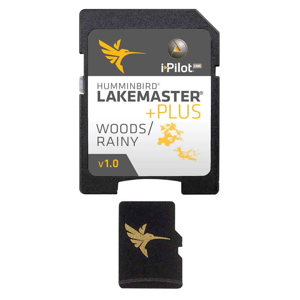 Humminbird LakeMaster Plus Woods-Rainy - microSD