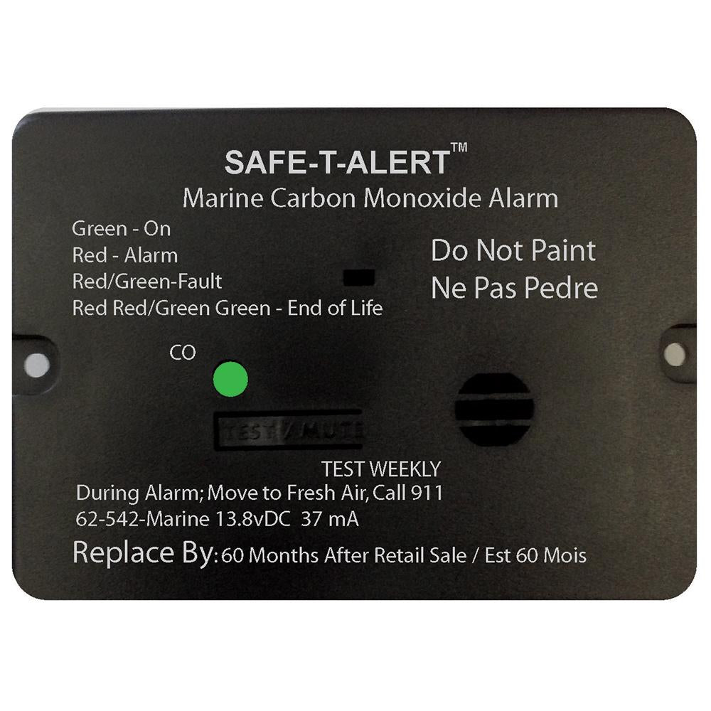 Safe-T-Alert 62 Series Carbon Monoxide Alarm w-Relay - 12V - 62-542-Marine-RLY-NC - Flush Mount - White