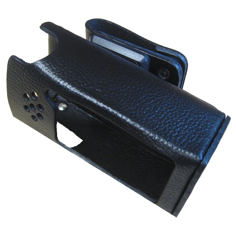 Standard Horizon Leather Case w-Swivel Belt Clip f-HX400 Handheld VHF