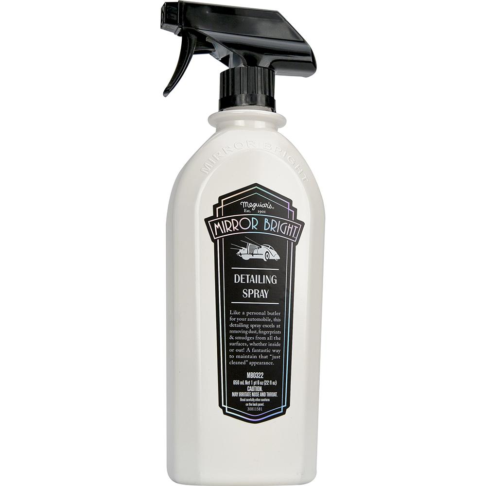 Meguiar's Mirror Bright™ Detailing Spray - 22oz Spray Bottle