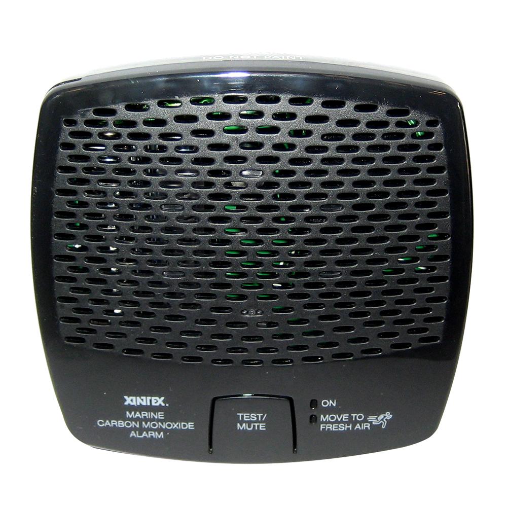 Xintex Carbon Monoxide Alarm - Battery Operated w-Interconnect - Black