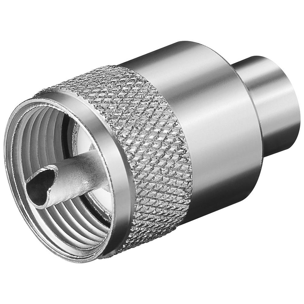 Glomex PL-259 Male Connector f-RG58 C-U Coax Cable