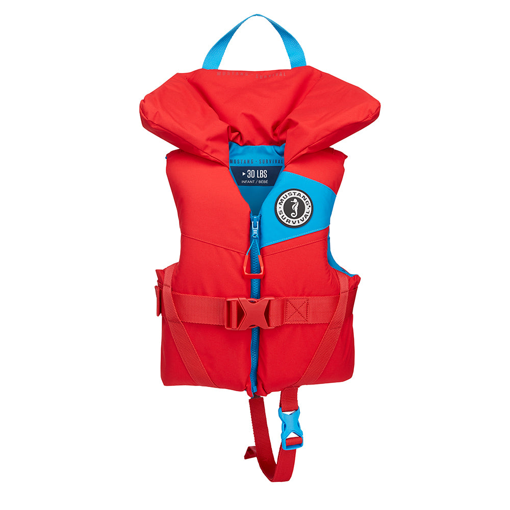 Mustang Lil' Legends 100 Infant Foam PFD - Less Than 30lbs - Imperial Red