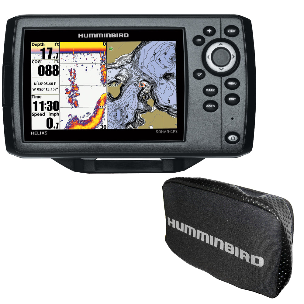 Humminbird HELIX® 5 Chirp GPS G2 Combo w-Free Cover