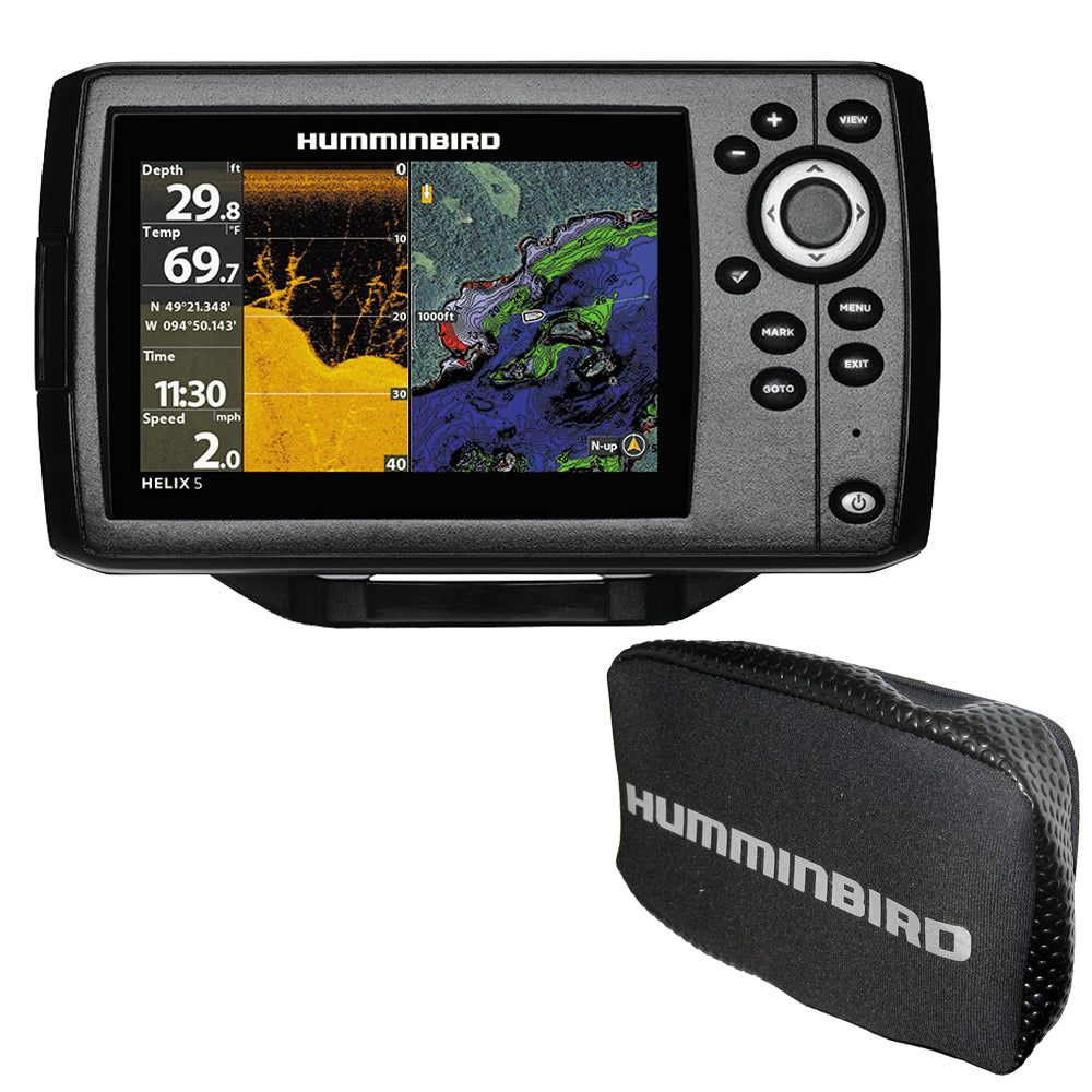 Humminbird HELIX® 5 CHIRP DI GPS G2 Combo w-Free Cover