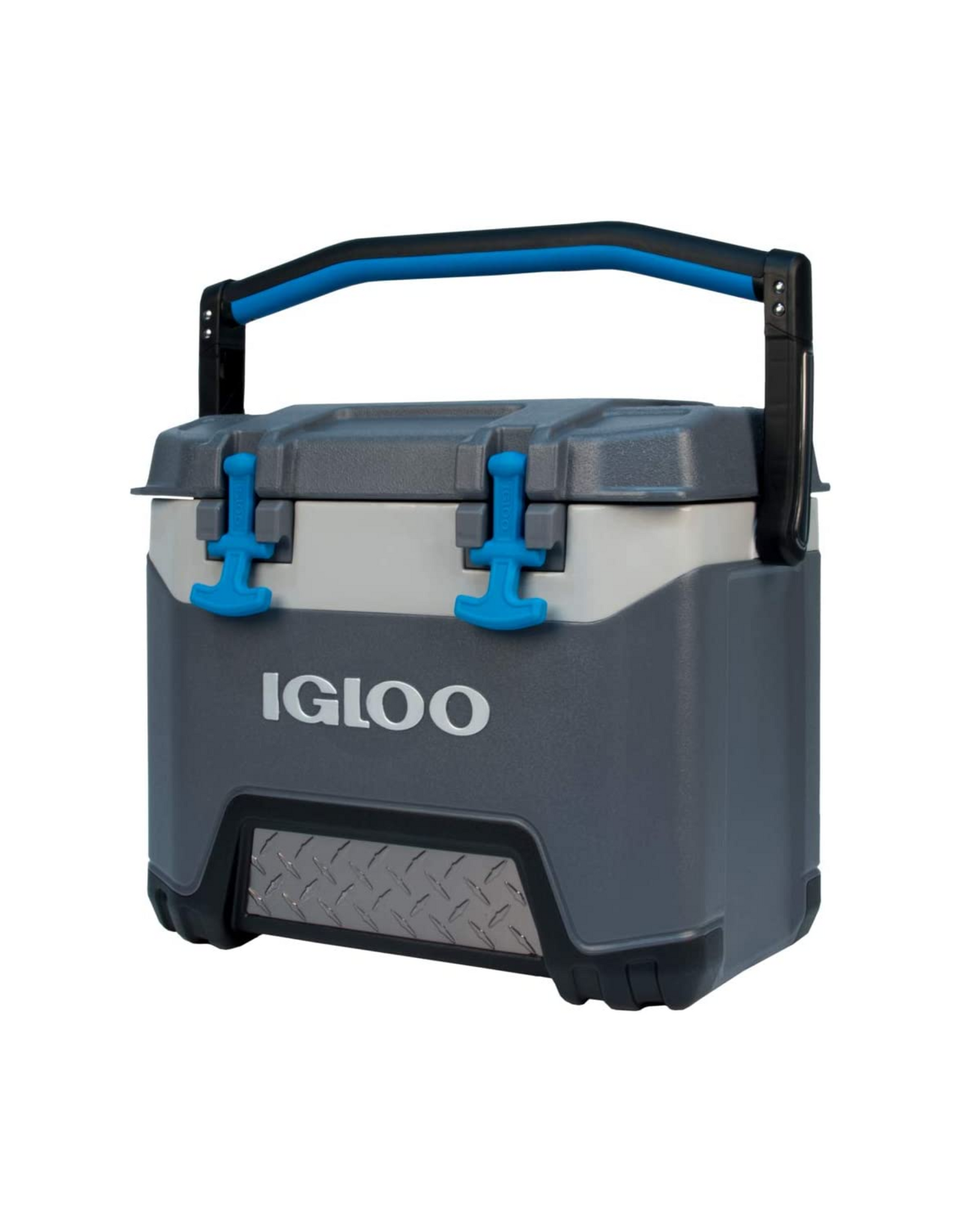 Igloo BMX 25 Quart Cooler with Cool Riser Technology, Carb/Grey/Blue
