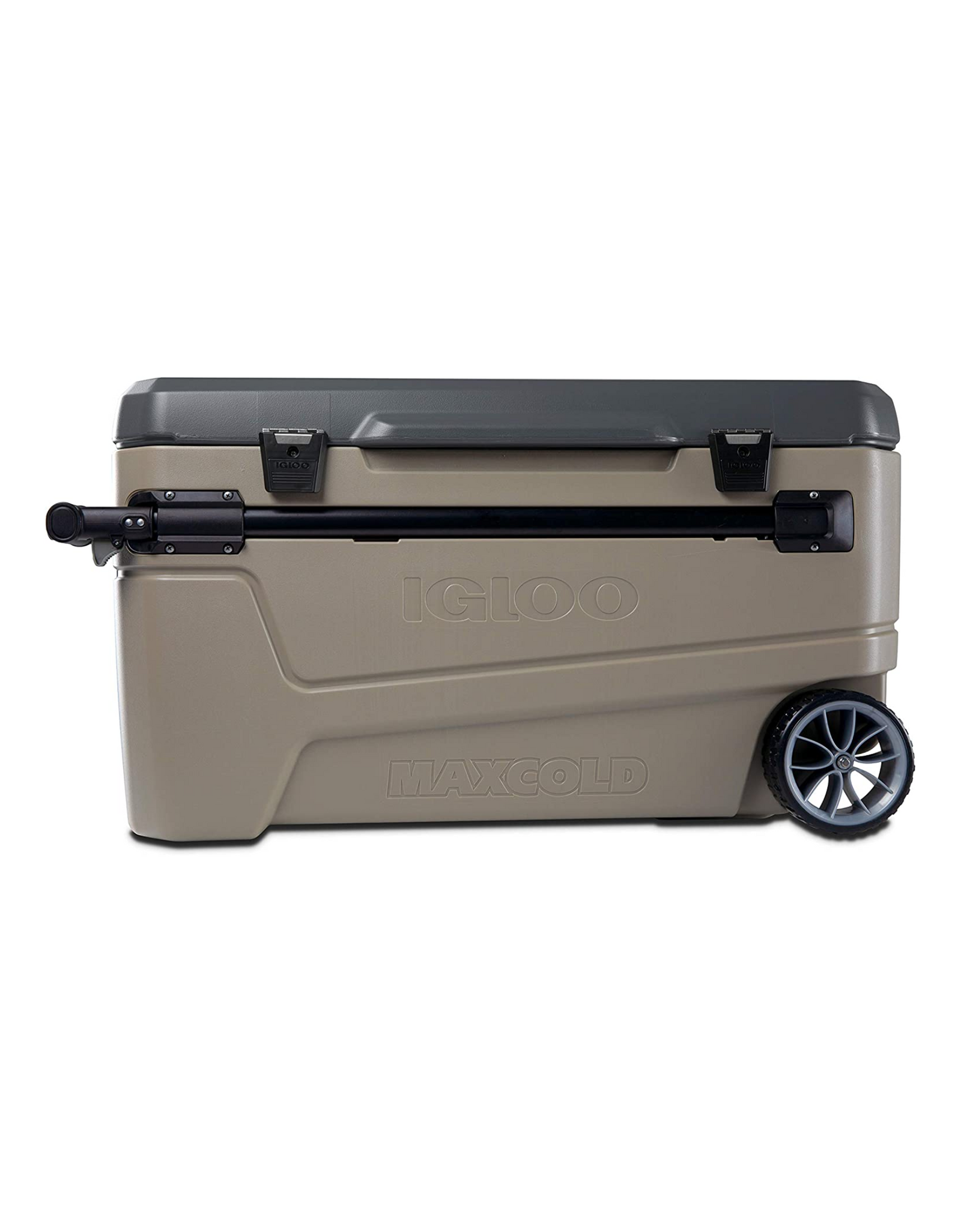 Igloo Sportsman 30-150 Qt, Hardsided Coolers, Heavy-Duty, High Performance, 110 Qt Capacity, Sandstone