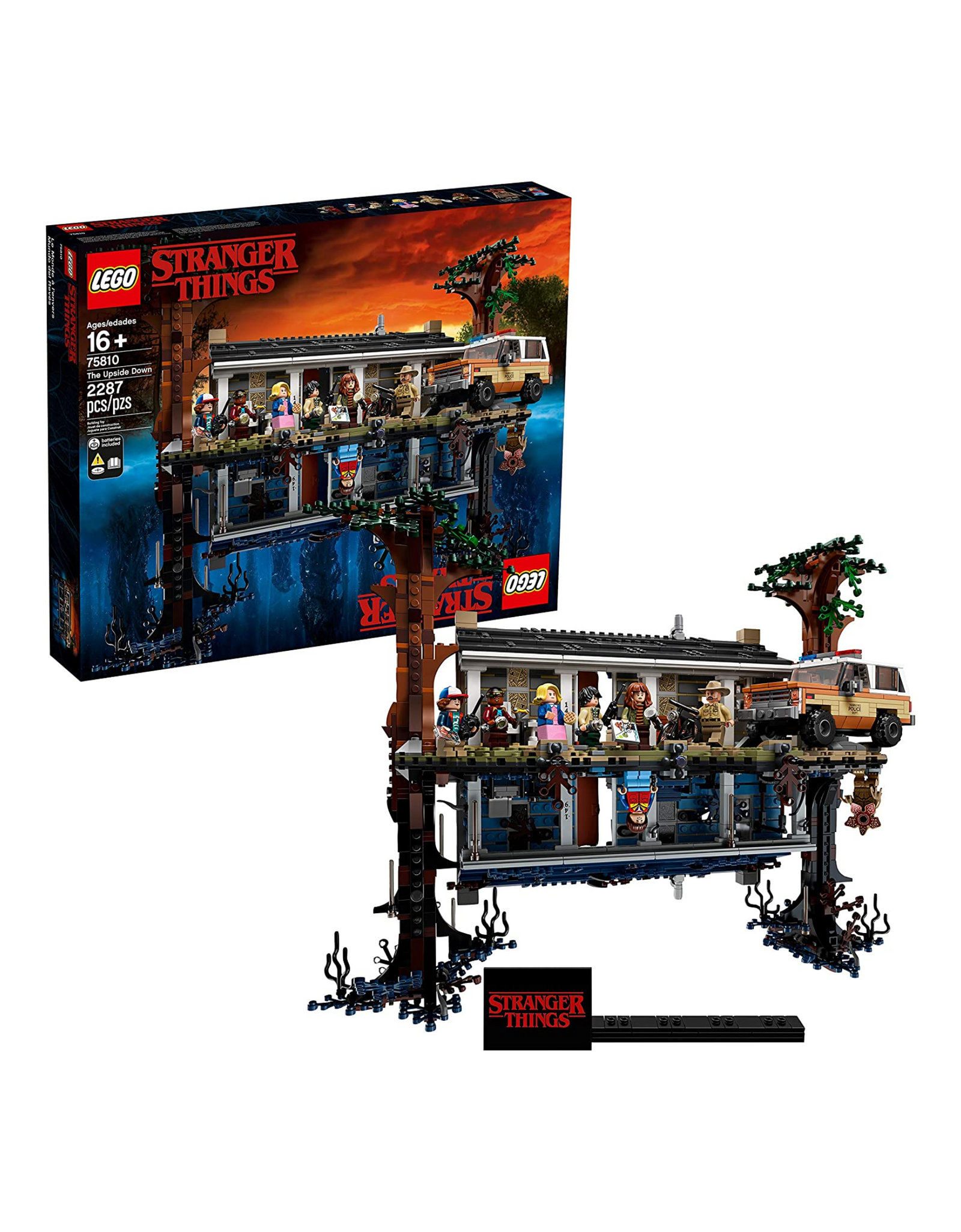 LEGO Stranger Things The Upside Down (75810) Building Kit - 2,287 Pieces