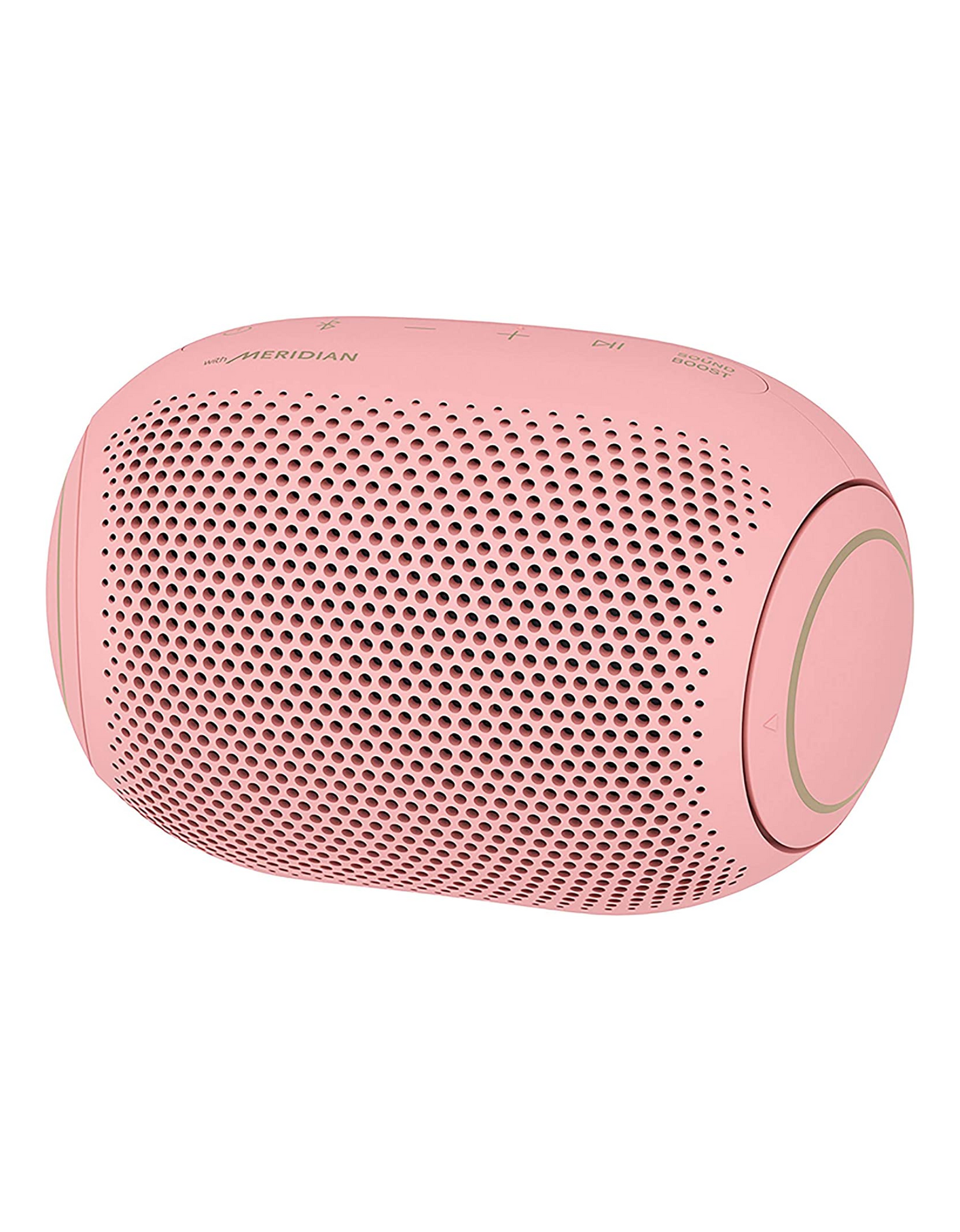 LG PL2P XBOOM Go Water-Resistant Wireless Bluetooth Party Speaker, Bubble Gum Pink