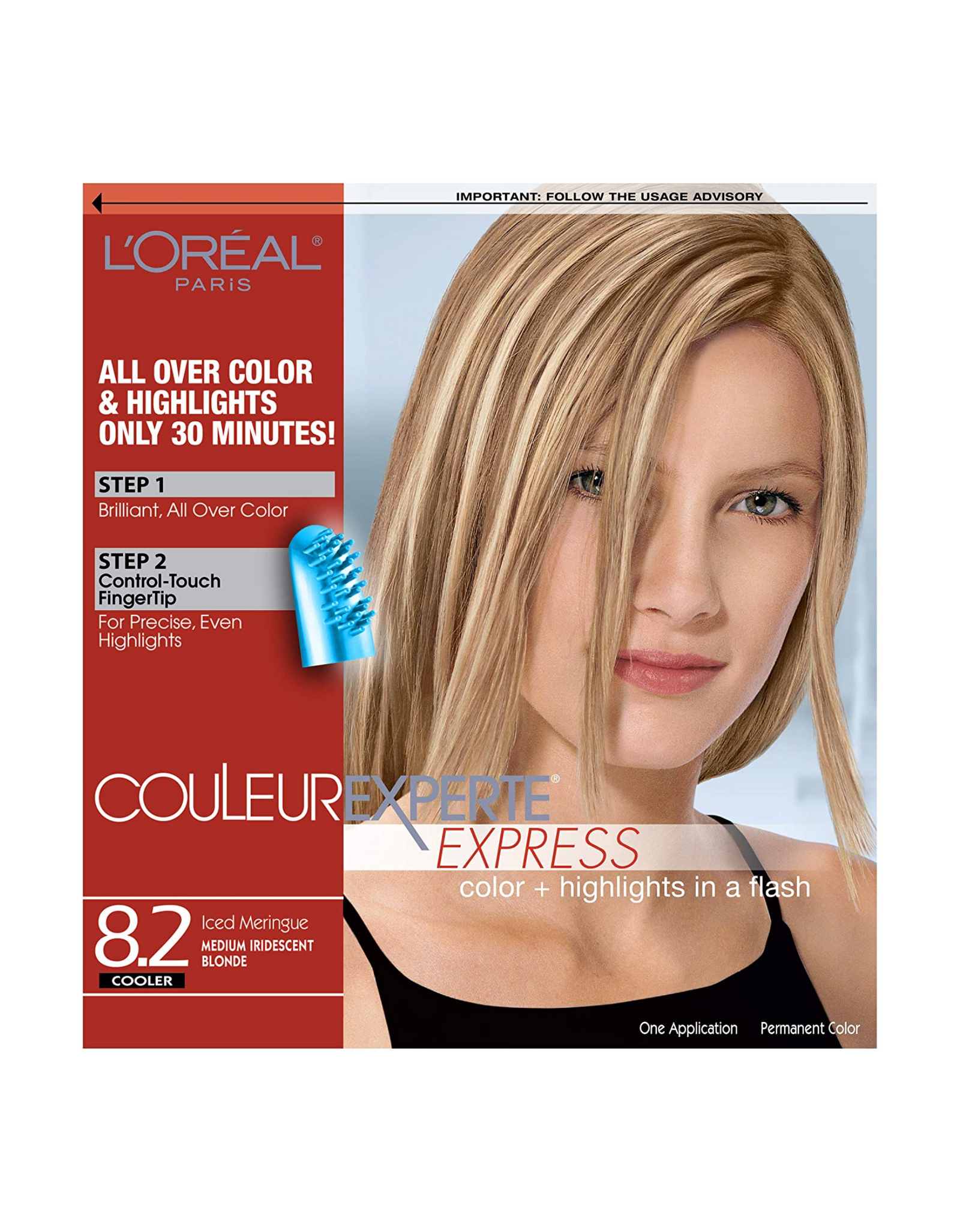 L'Oreal Paris Couleur Experte Express - Home Hair Color and Highlights Kit, Iced Meringue