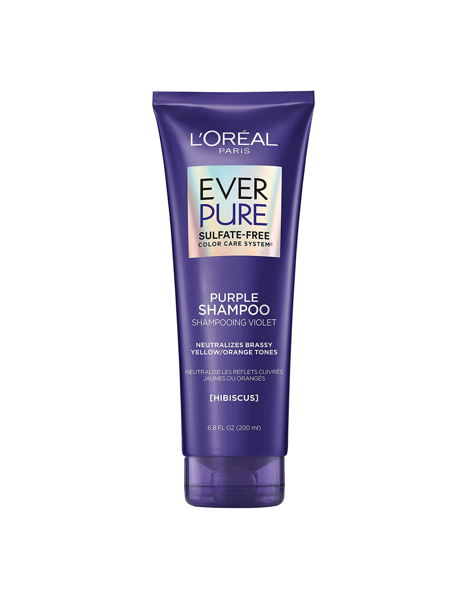 L'Oreal Paris EverPure Sulfate Free Purple Shampoo, 6.8 fl oz