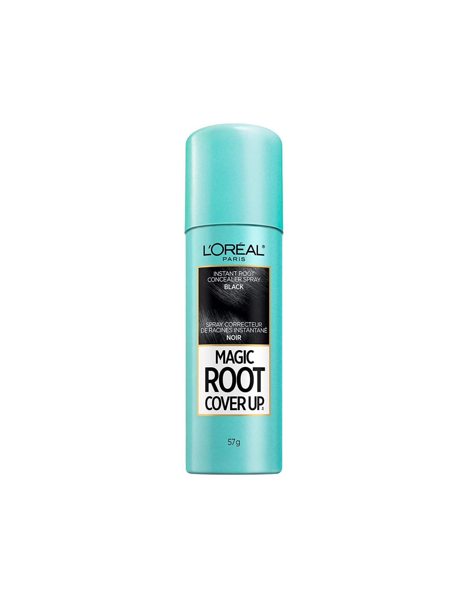 L'Oreal Paris Magic Root Cover Up Instant Root Concealer Spray, Black, 2 oz (Pack of 1)