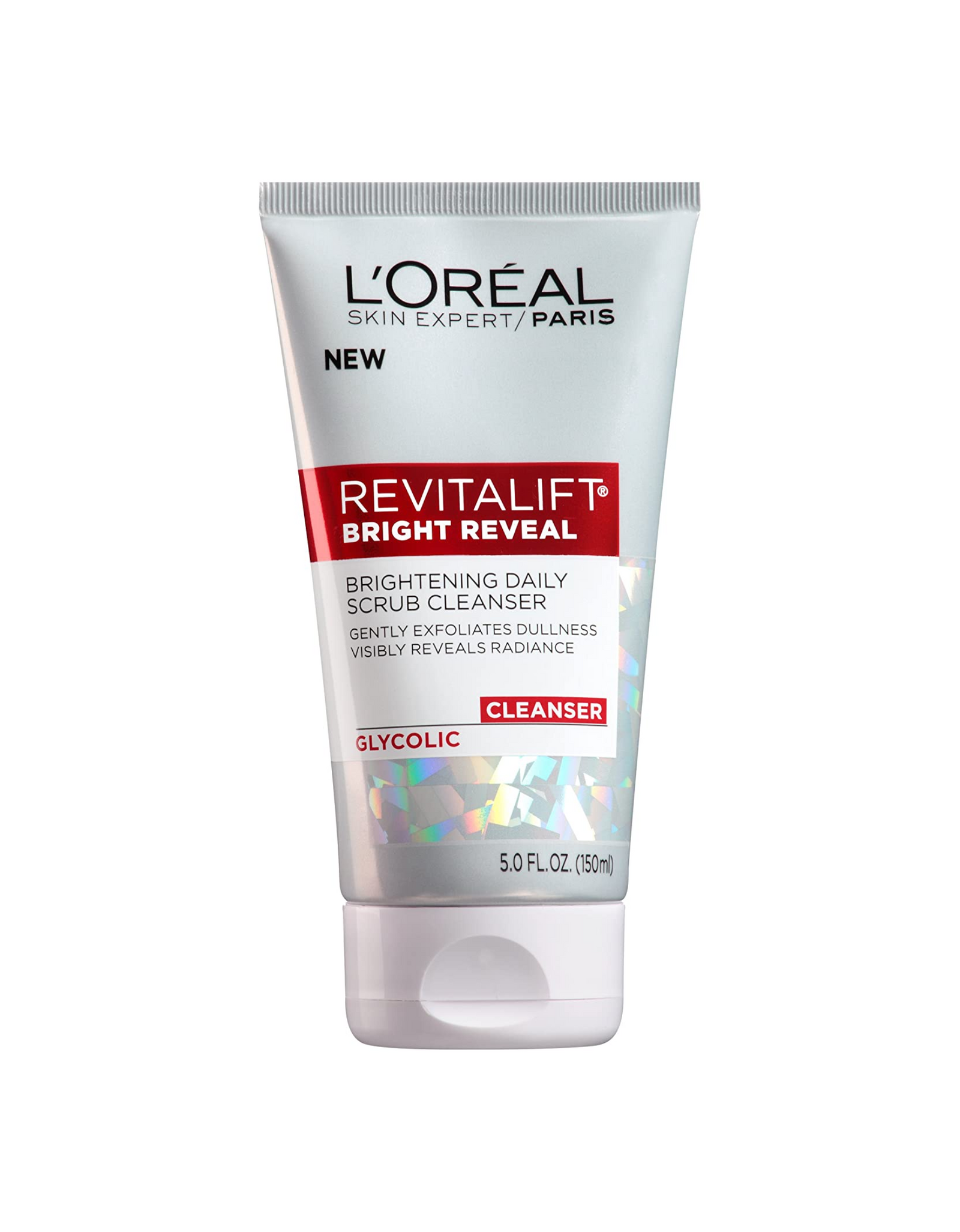 L'Oreal Paris Skincare Revitalift Bright Reveal Cleanser with Glycolic Acid, 5 fl oz