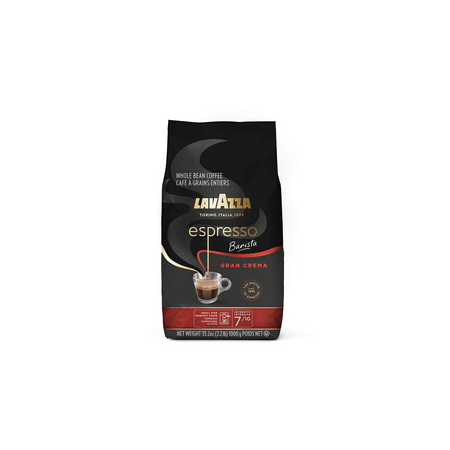 Lavazza Super Crema Whole Bean Coffee Blend, Medium Espresso Roast