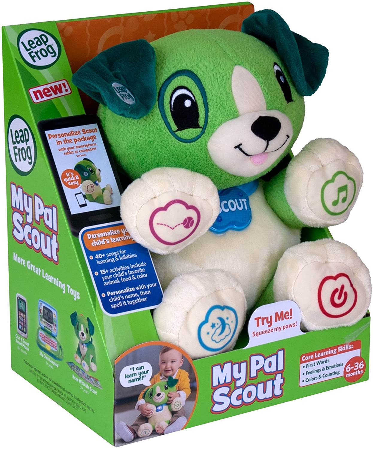 LeapFrog My Pal Scout - Recommended For Children Ages 6-36 Months