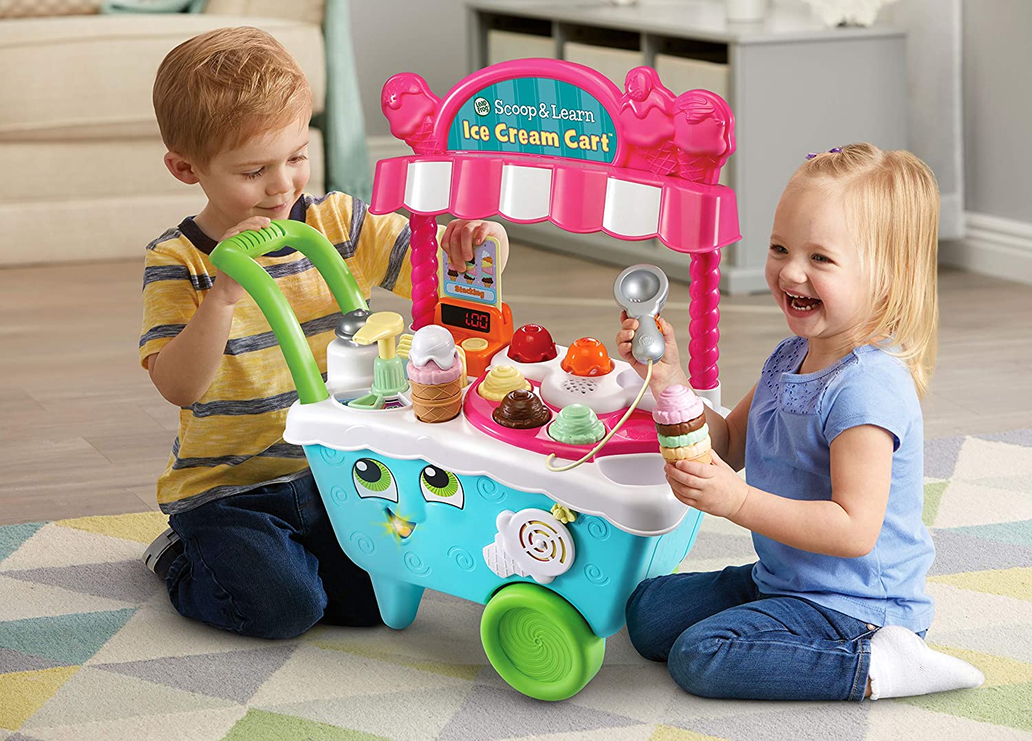 LeapFrog Scoop and Learn Ice Cream Cart - for Ages 2 Years and Up