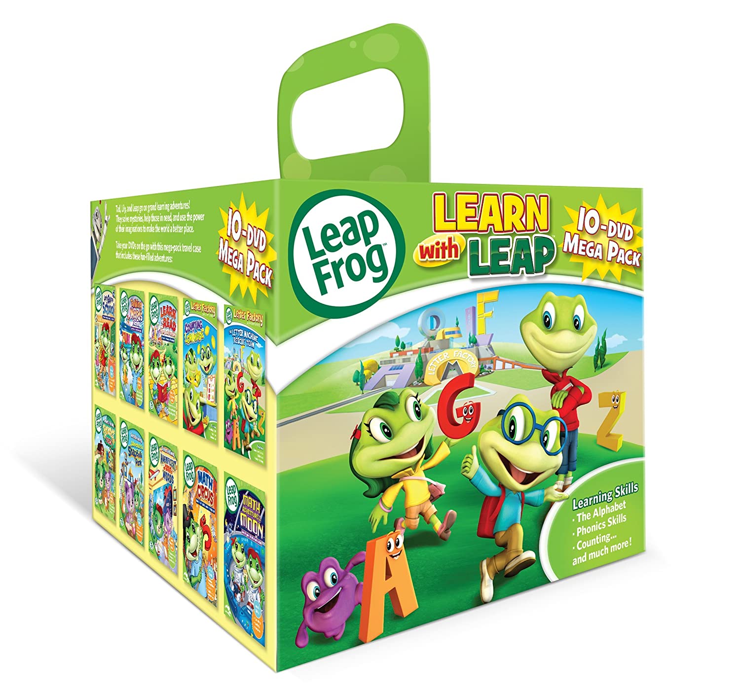 Leapfrog 10-DVD Mega Pack - For Kids and Family