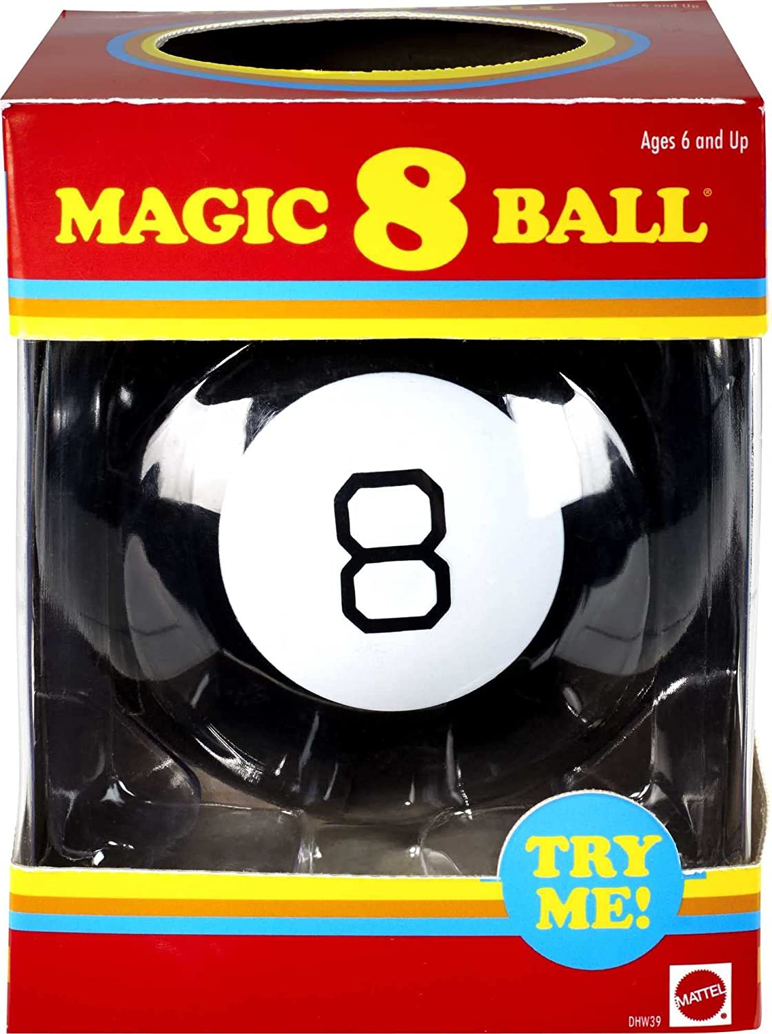 Mattel Games Magic 8 Ball - Retro Style