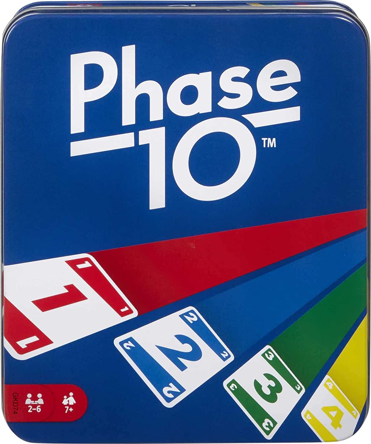 Phase 10 Card Game for 2-6 Players Ages 7 and Up