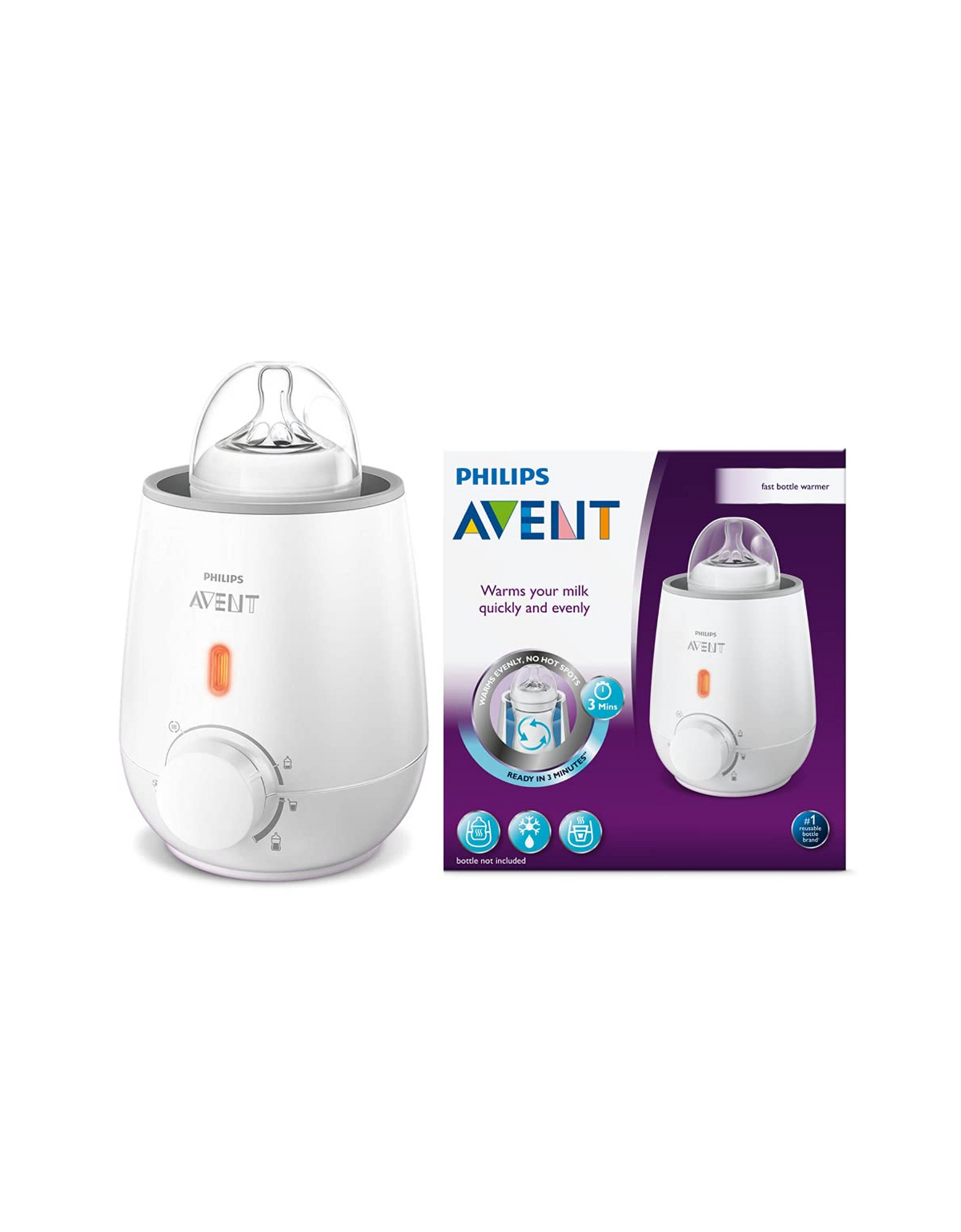 Philips Avent, Baby Bottle Warmer, Warms Your Milk Quickly and Evenly