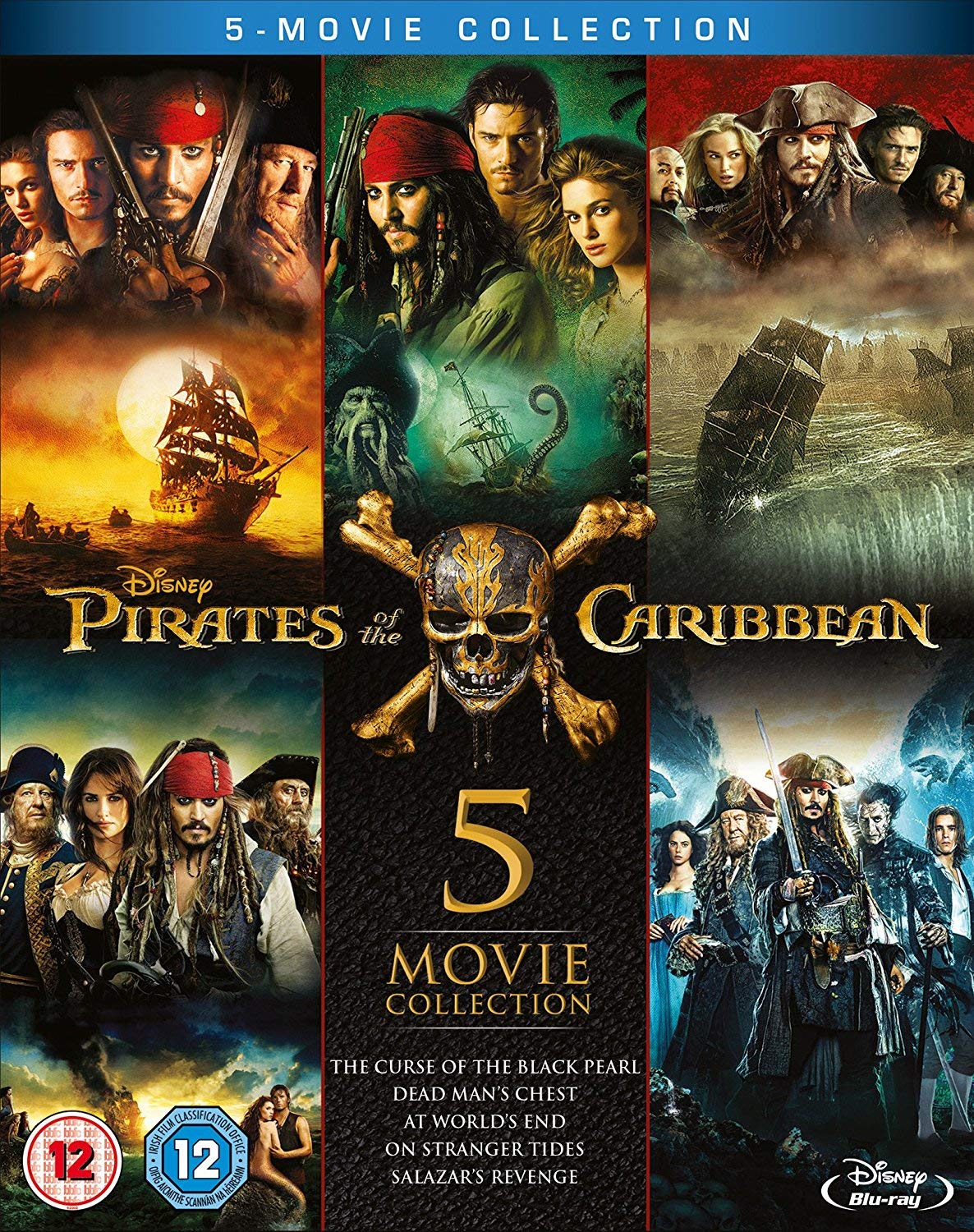 Pirates of the Caribbean (Blu-ray)  - 5 Movie Collection