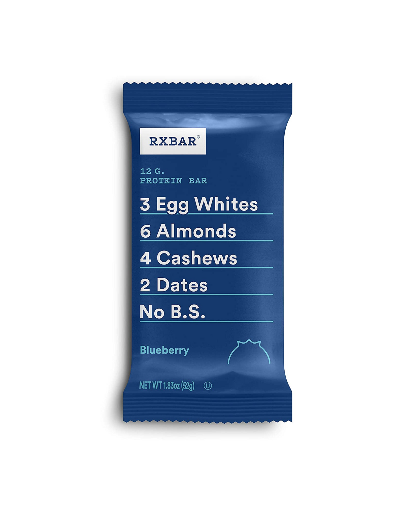 RXBAR, Blueberry, Protein Bar, 1.83 Oz Bar, (24 Total Bars)