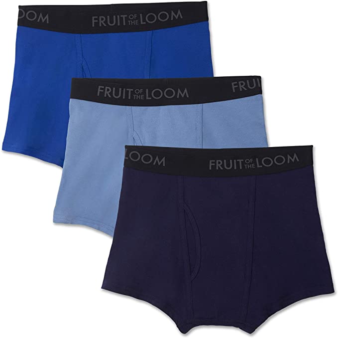 Fruit of the Loom Men's Breathable Friction Guard Pouch Boxer