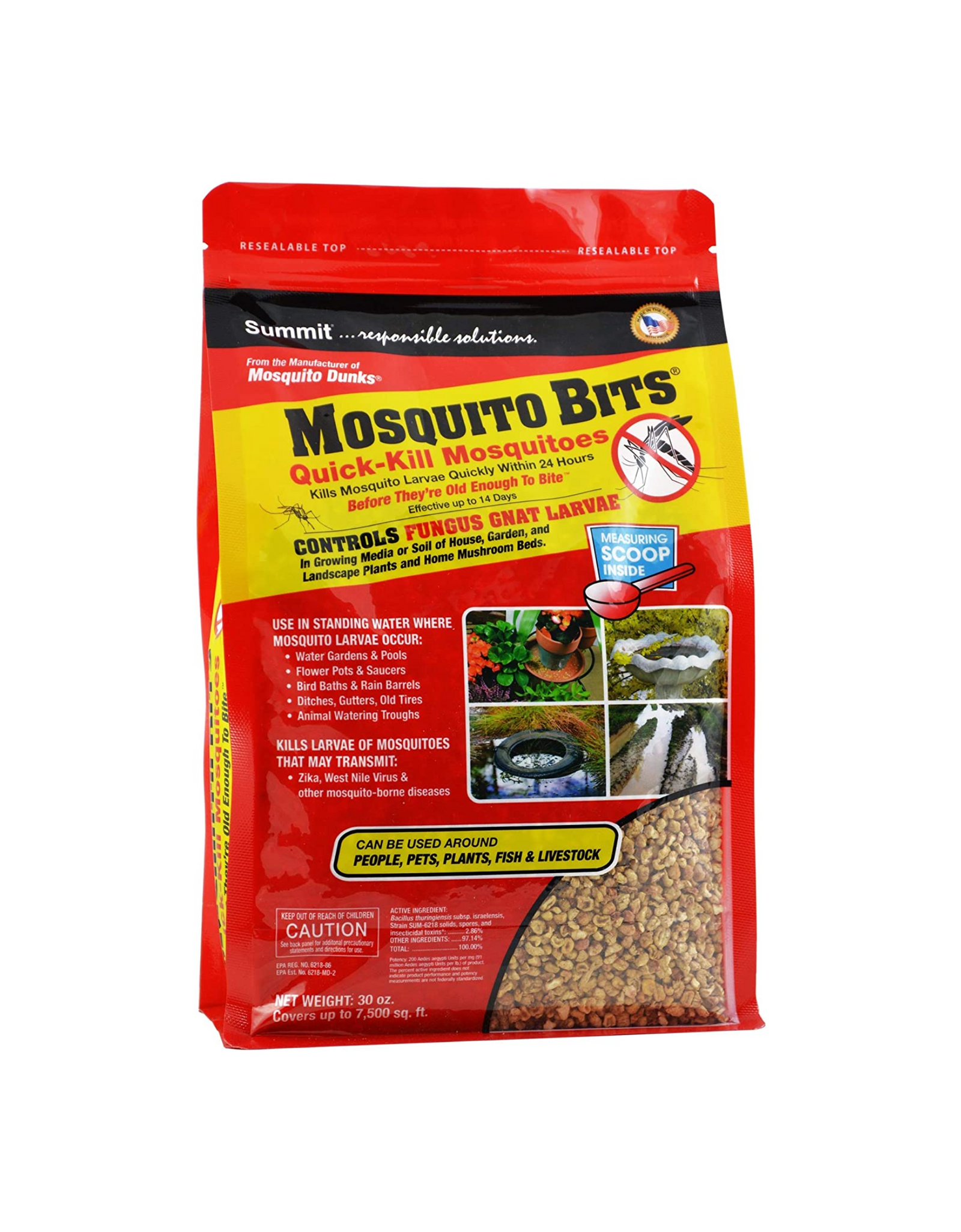 SUMMIT CHEMICAL CO 117-6 30 OZ Mosquito Bits Quick Kill