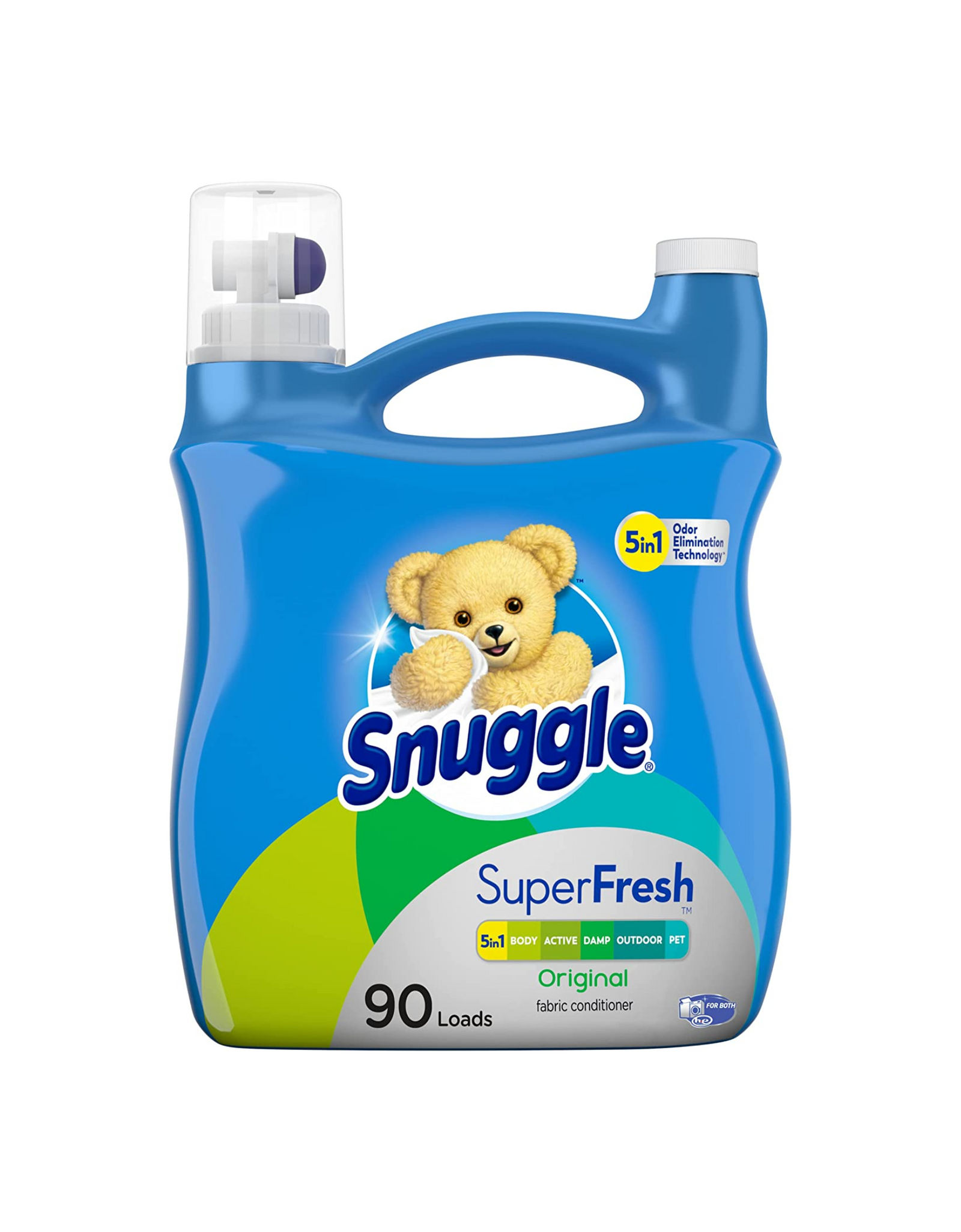 Snuggle Plus Super Fresh Liquid Fabric Softener, 95 fl oz (Packaging May Vary)