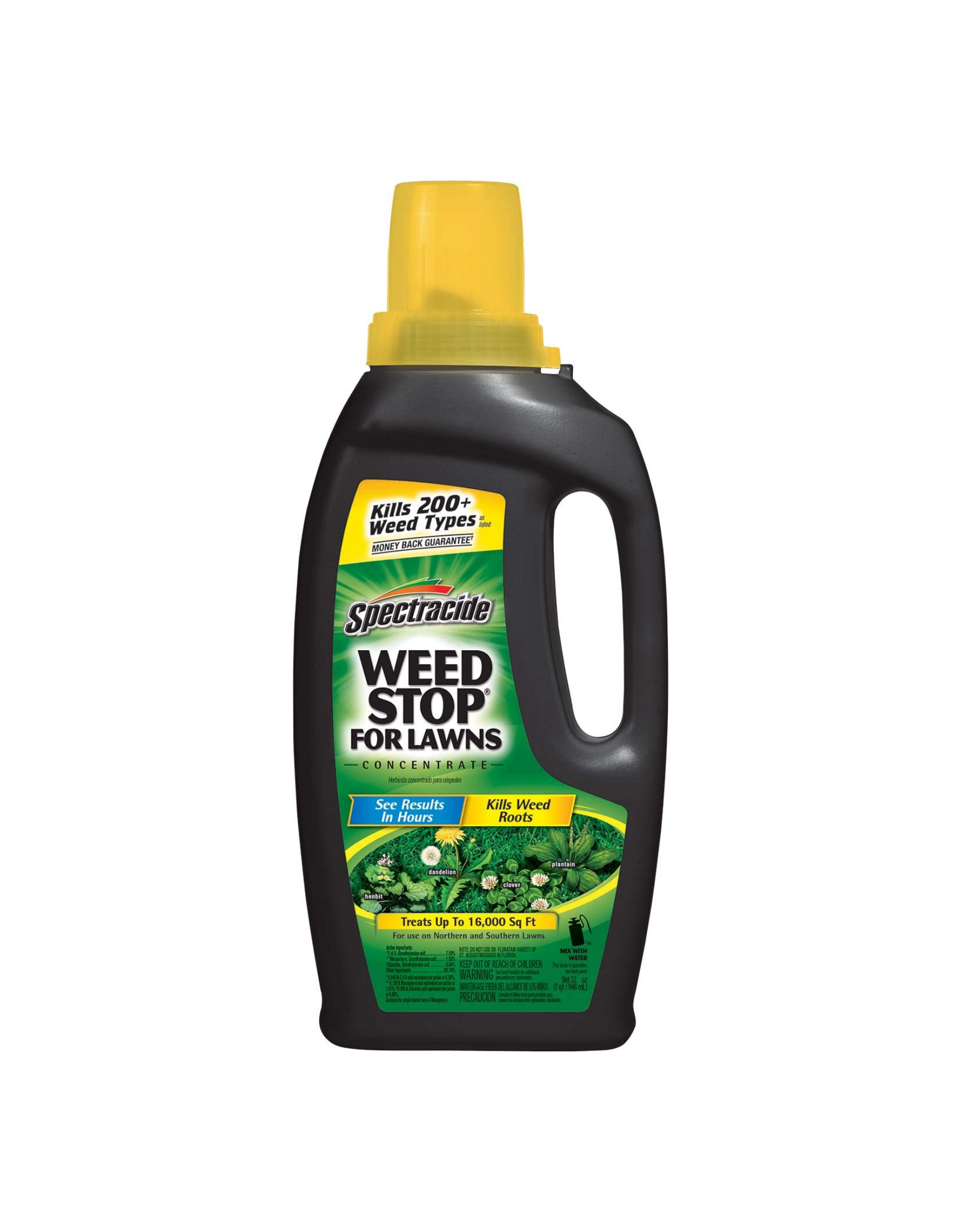 Spectracide Weed Stop For Lawns Concentrate 32 fl oz - Treats Up to 16,000 Sq Ft