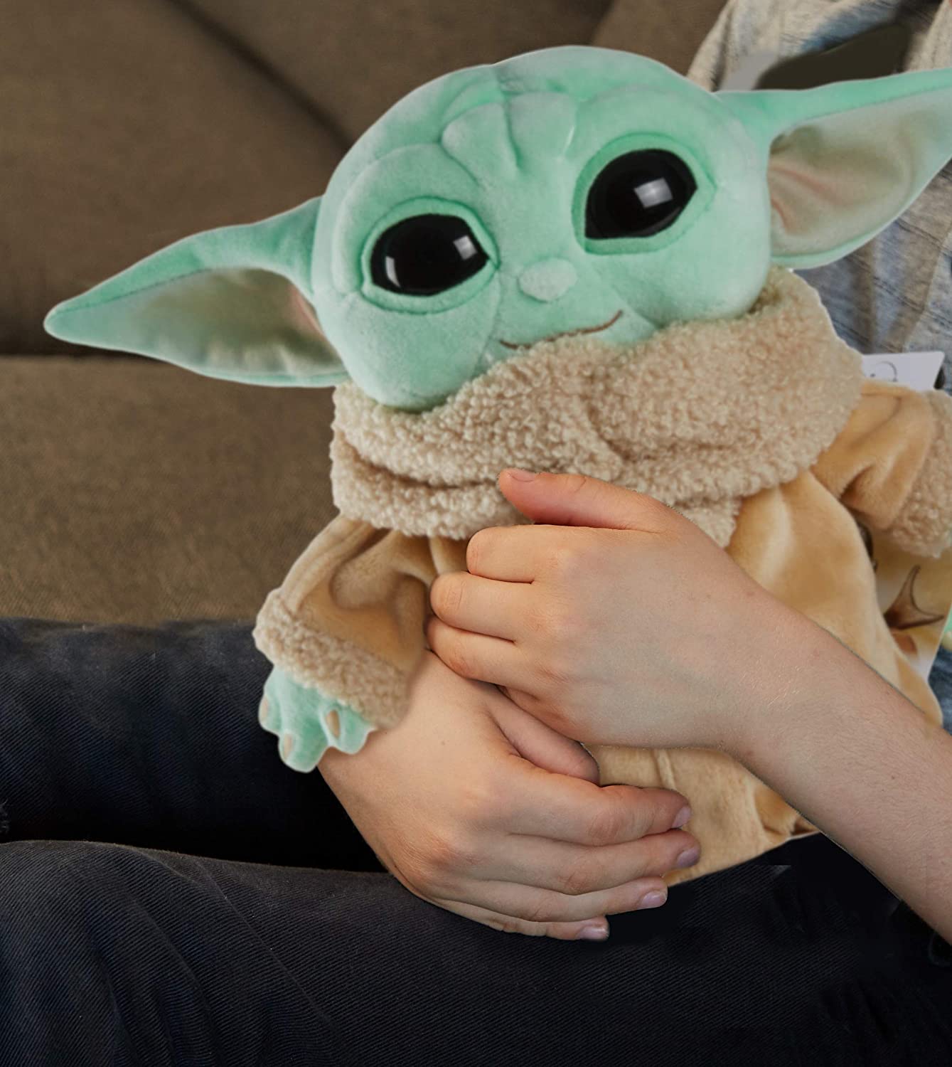 Star Wars The Mandalorian Grogu 8 Inch Plush Toy - Small Yoda Baby Fig –  AERii