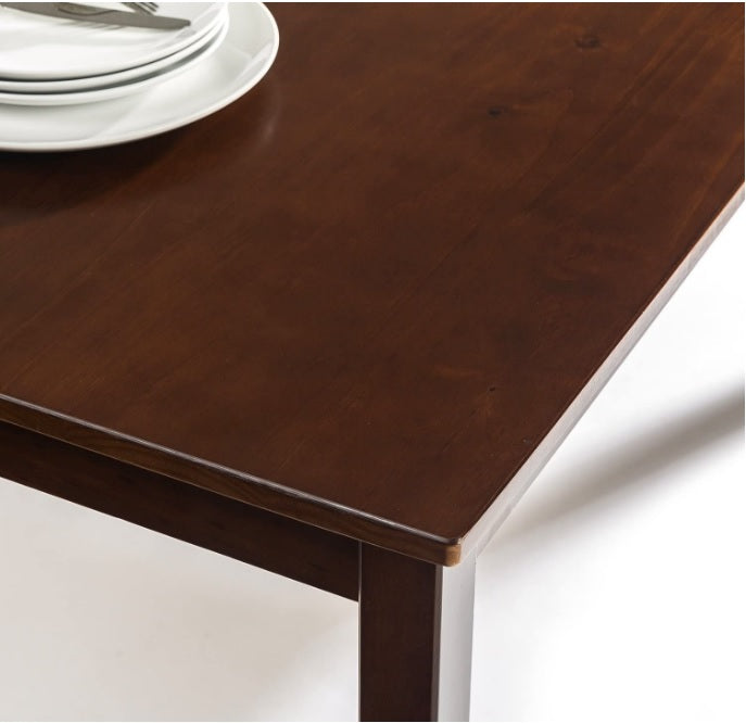 Zinus Juliet Espresso Wood Large Dining Table / Table Only
