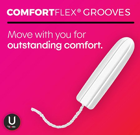 U by Kotex Click Compact Tampons, Multipack R/S/SP Absorbency, Unscented, 45 Count