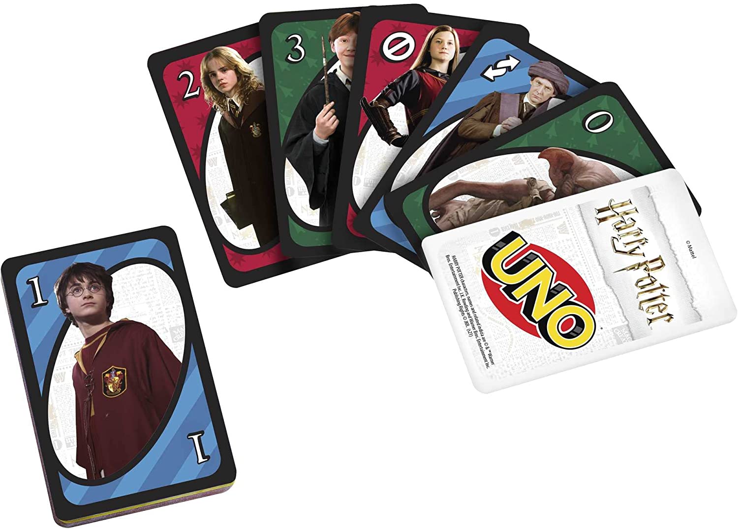 UNO Harry Potter Card Game - Themed Deck with 112 Cards