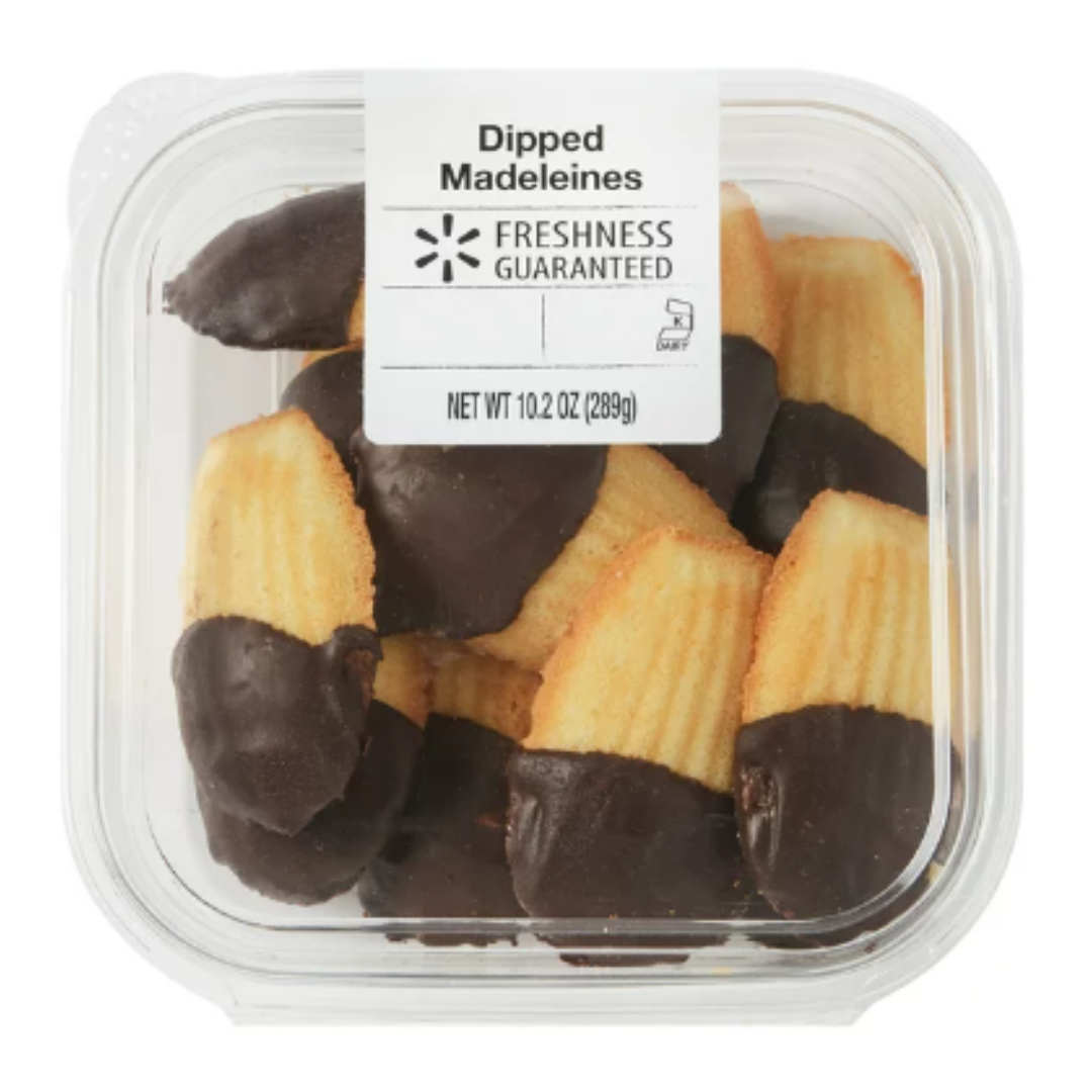 Freshness Guaranteed Sponge Cake Chocolate Dipped Madeleines, 10.2 Ounce