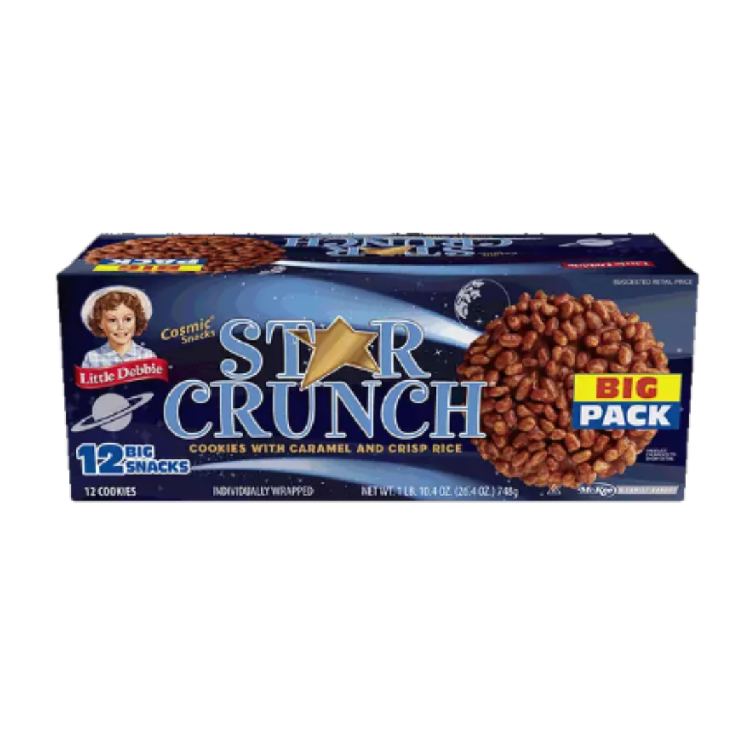 Little Debbie Snacks, Star Crunch Cosmic Snacks, 26.4 Ounce