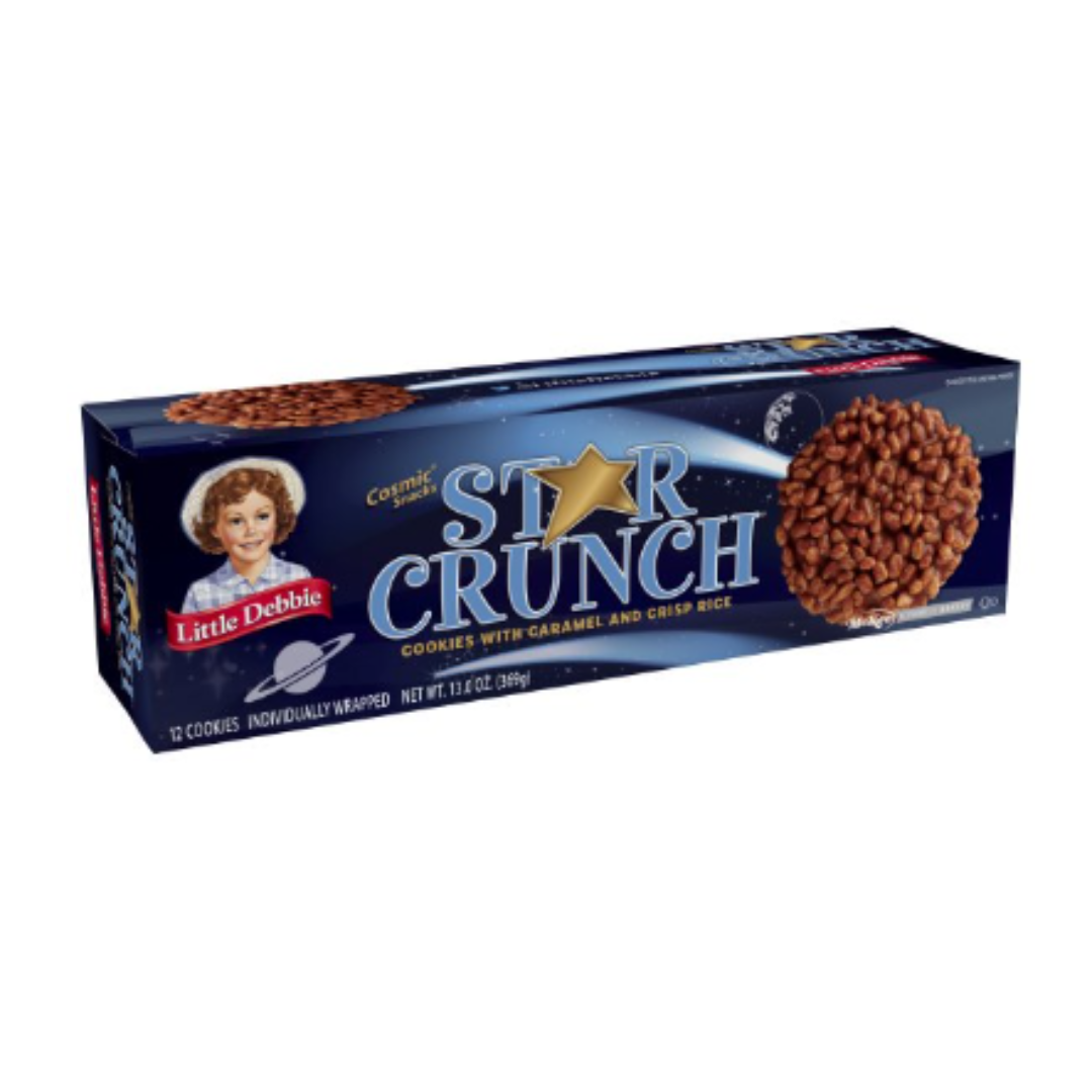 Little Debbie Star Crunch Cosmic Snacks, 13 Ounce