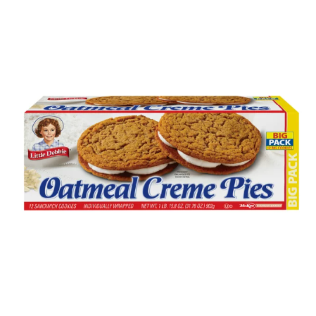 Little Debbie Big Pack Oatmeal Creme Pies, 32 Ounce – AERii