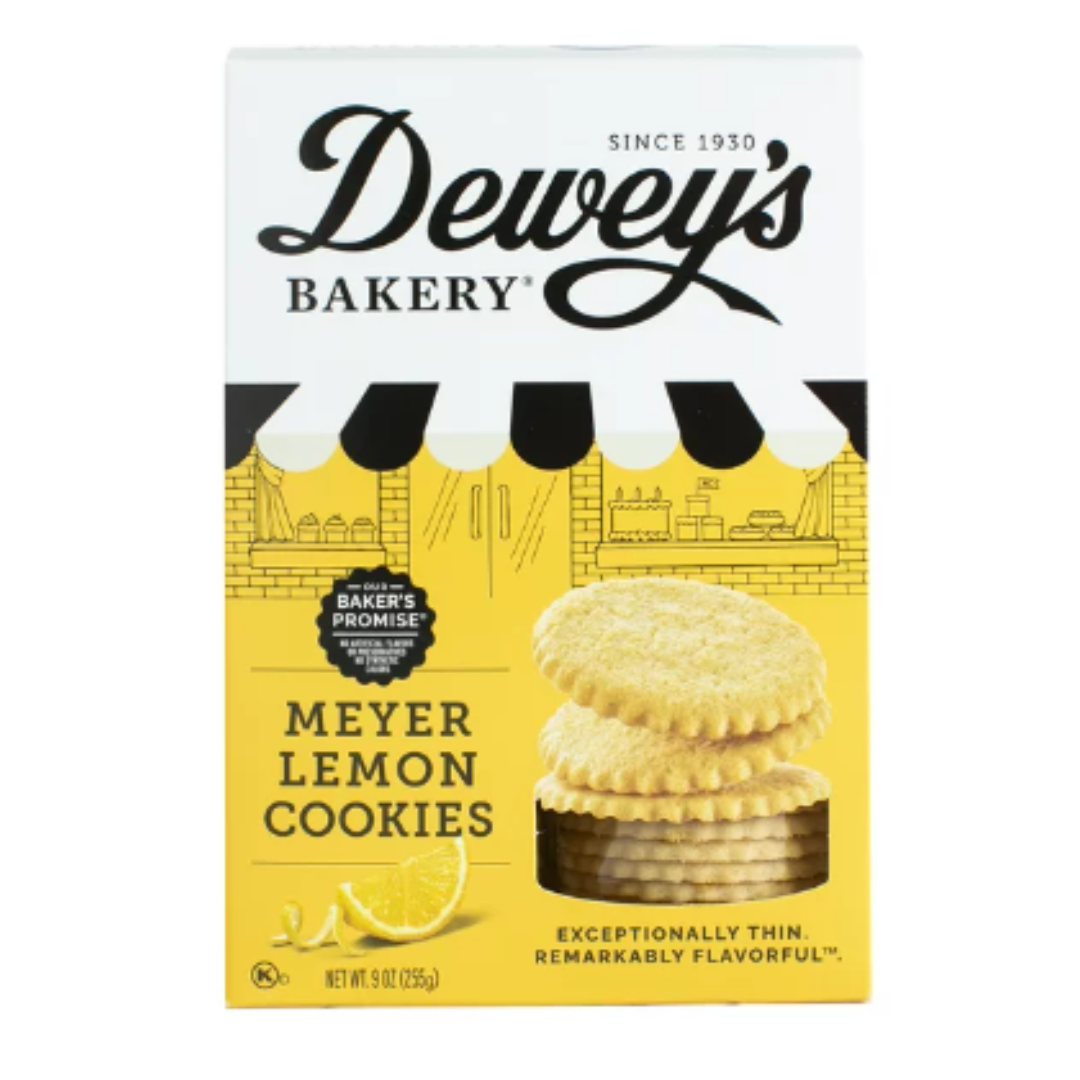 Dewey's Bakery Meyer Lemon Cookies, 9 Ounce