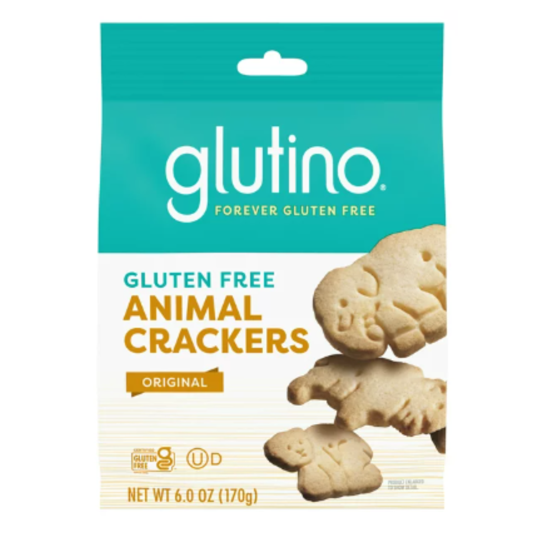 GLUTINO Original Crackers Animal, 6 Ounce