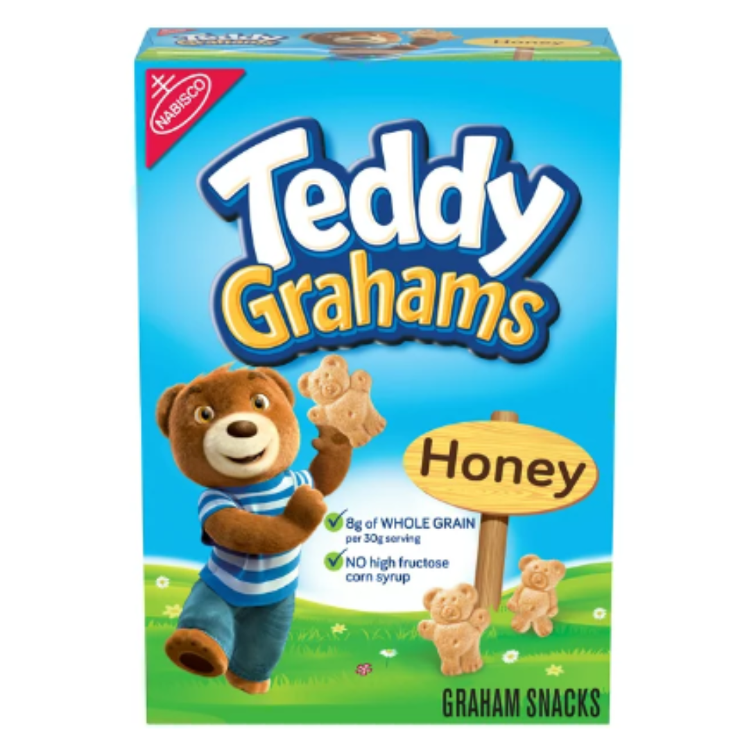 Teddy Grahams Honey Graham Snacks, 10 Ounce