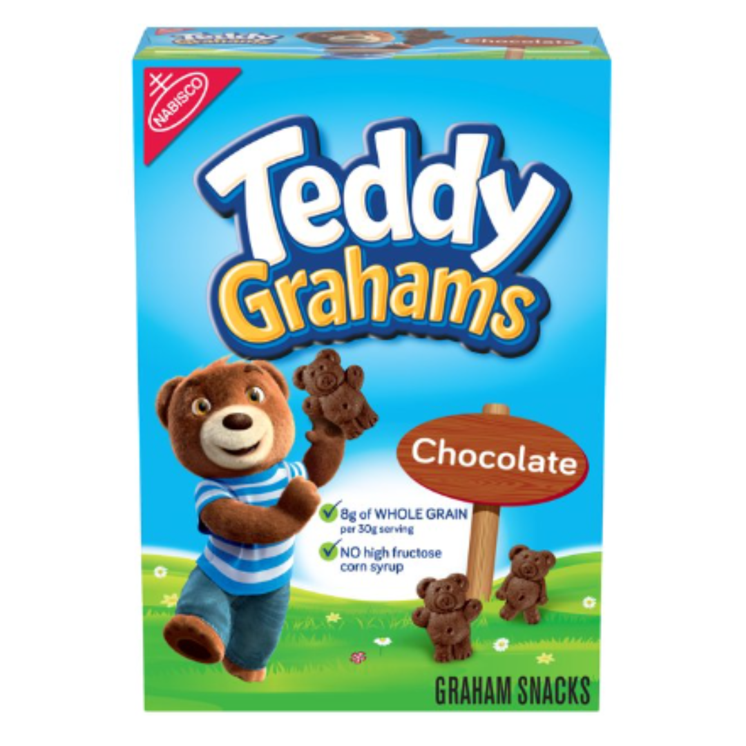 Teddy Grahams Chocolate Graham Snacks, 10 Ounce