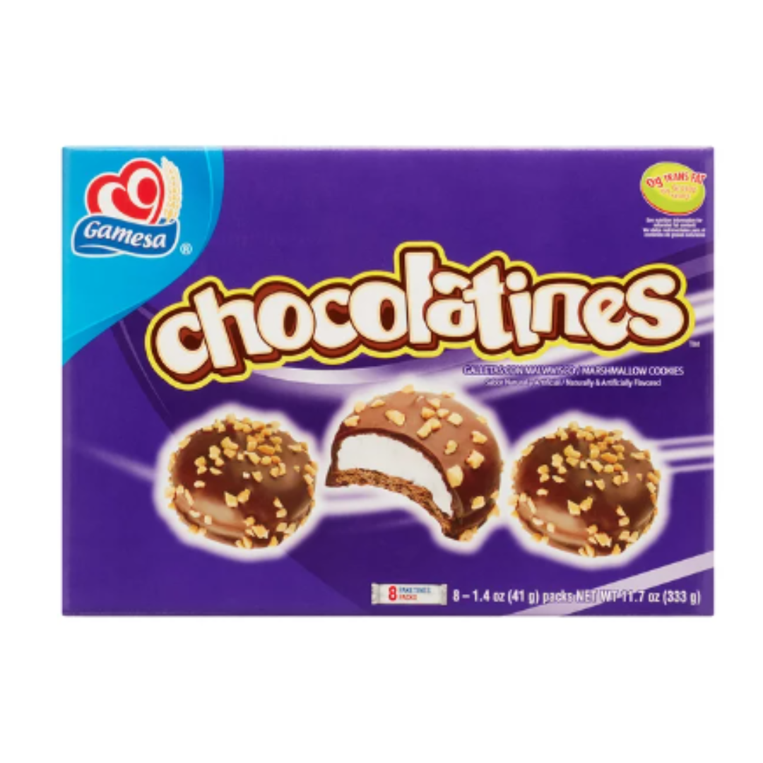 Gamesa Chocolatines Marshmallow Cookies, 11.74 Ounce
