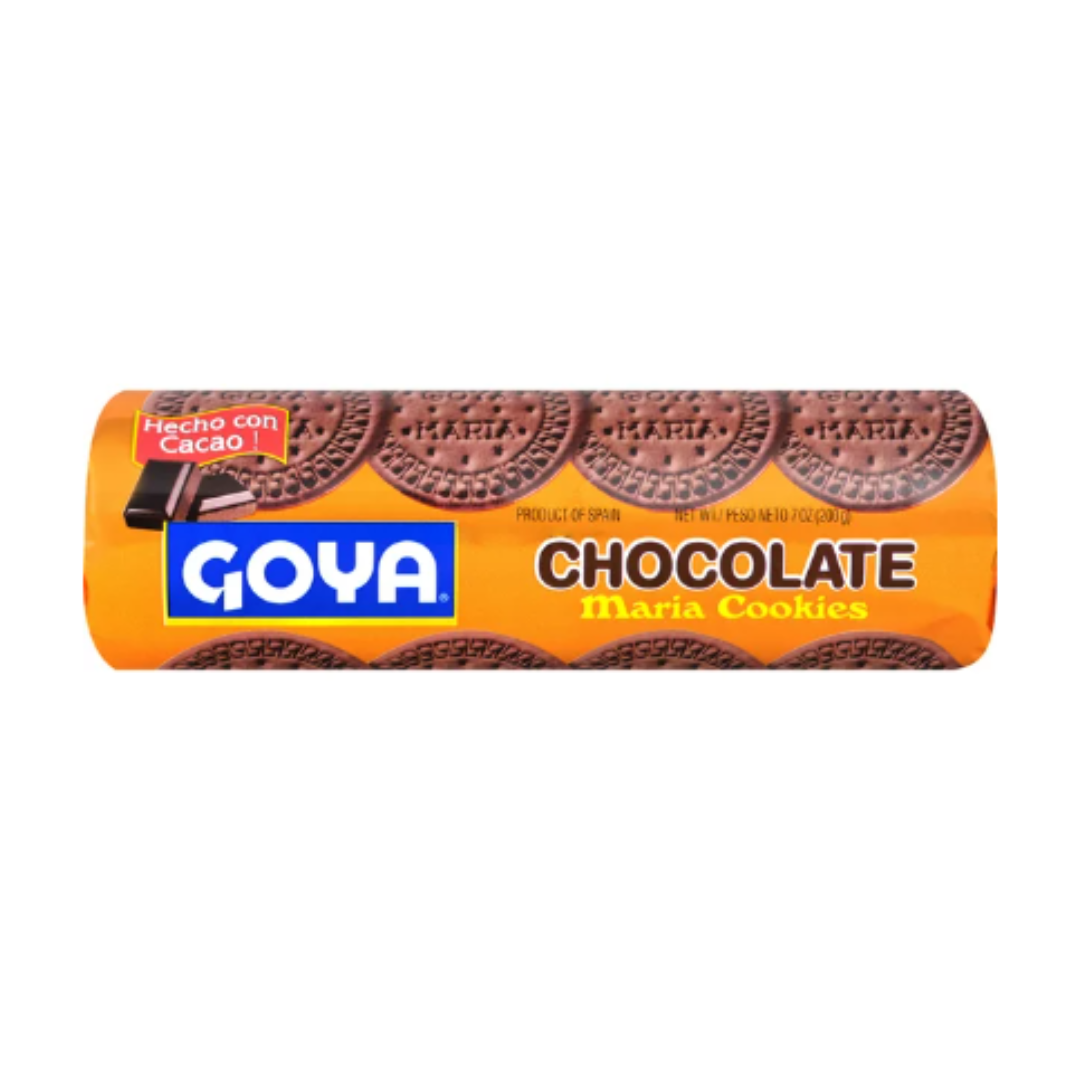 Goya Chocolate Maria Cookies, 7 Ounce